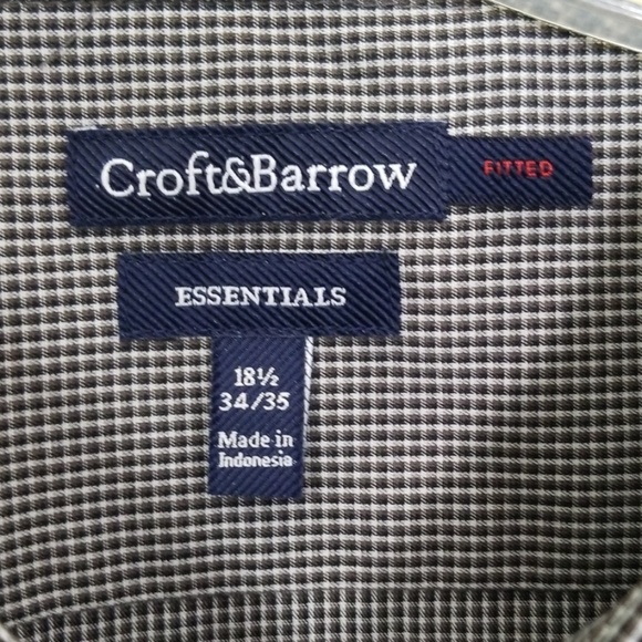 Men's long sleeve dress shirt Croft and Barrow - Picture 2 of 4
